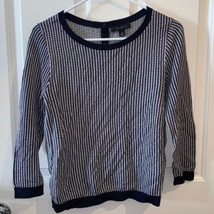 Ann Taylor 3/4 length dressy blouse